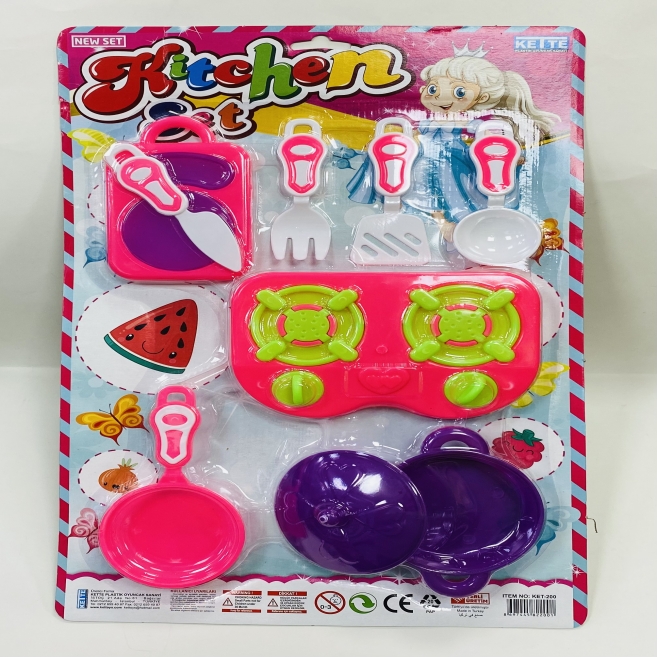 Ocaklı mutfak seti kart ket-200