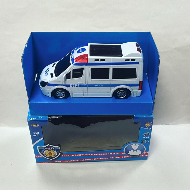 Pilli ışıklı çarpdön büyük polis pre155