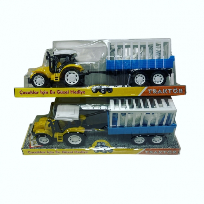 Hayvanlı traktör kafesli  krty 0682