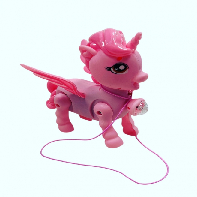 Pilli ışıklı sesli pony at özm 037
