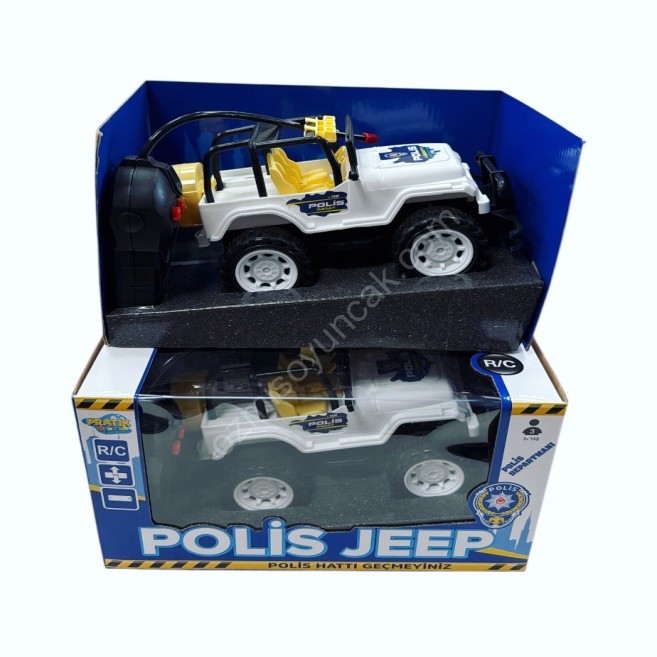 Kumandalı ileri geri polis jip prtk 1030