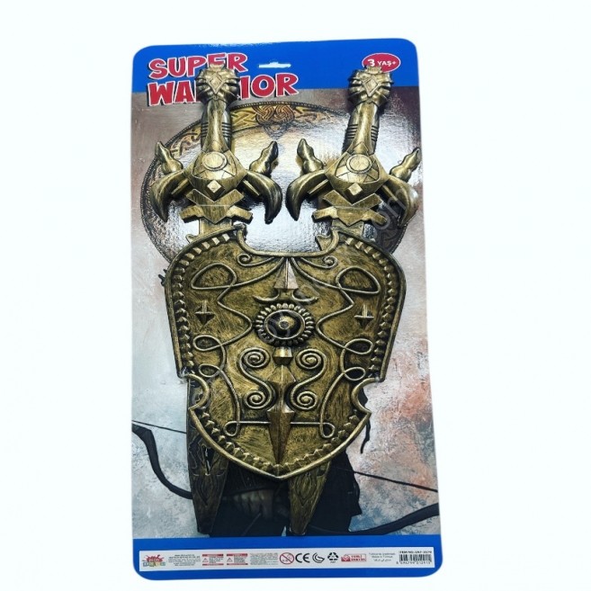 2 li kılıç kalkan seti zn 3579