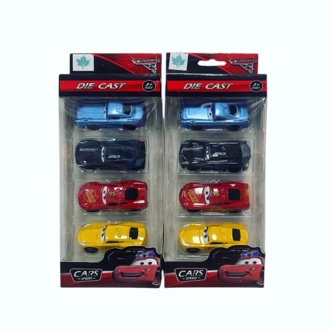 4 lü metal şimşek arabalar çnr 933-A4