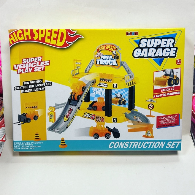 İş makinalı otopark seti  nzm 411