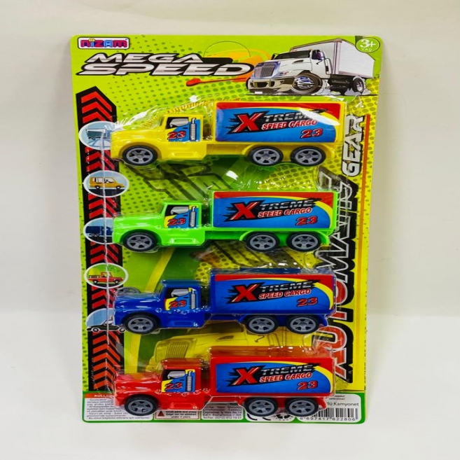  Pls 4 lü kamyon seti nzm 280