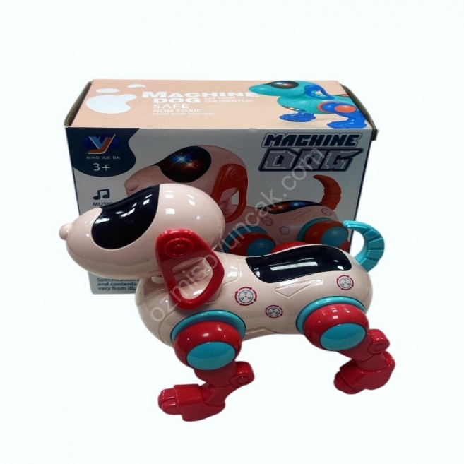 Pilli ışıklı robot köpek and 861-43B