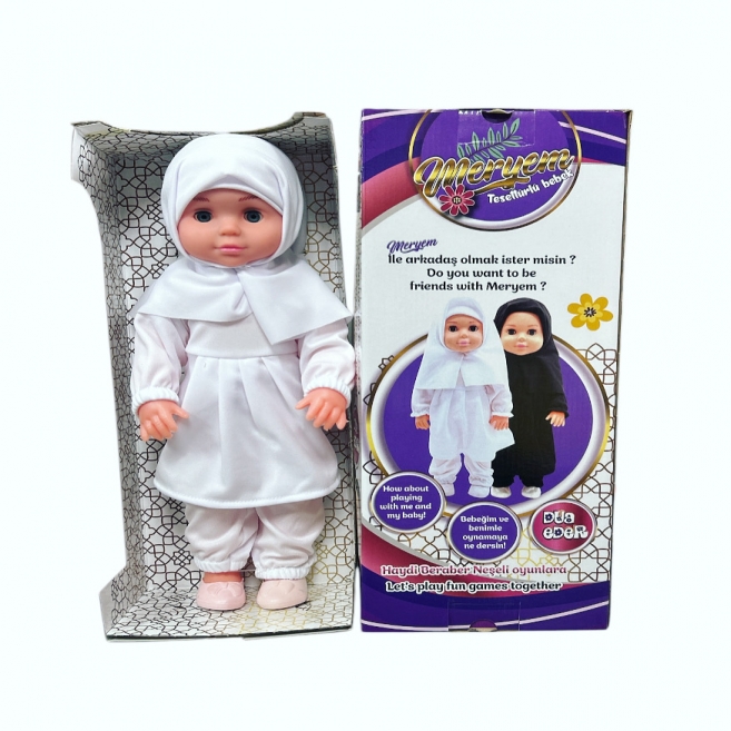 Meryem tesettürlü konuşan bebek glb 100842
