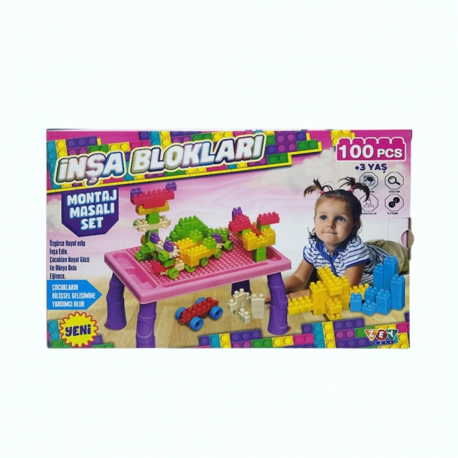 100 parça inşa blokları kız zey 2032