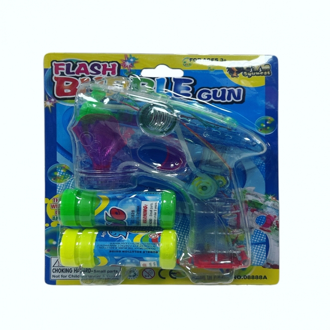 Pilli ışıklı sesli köpük tabancası cn 08888A