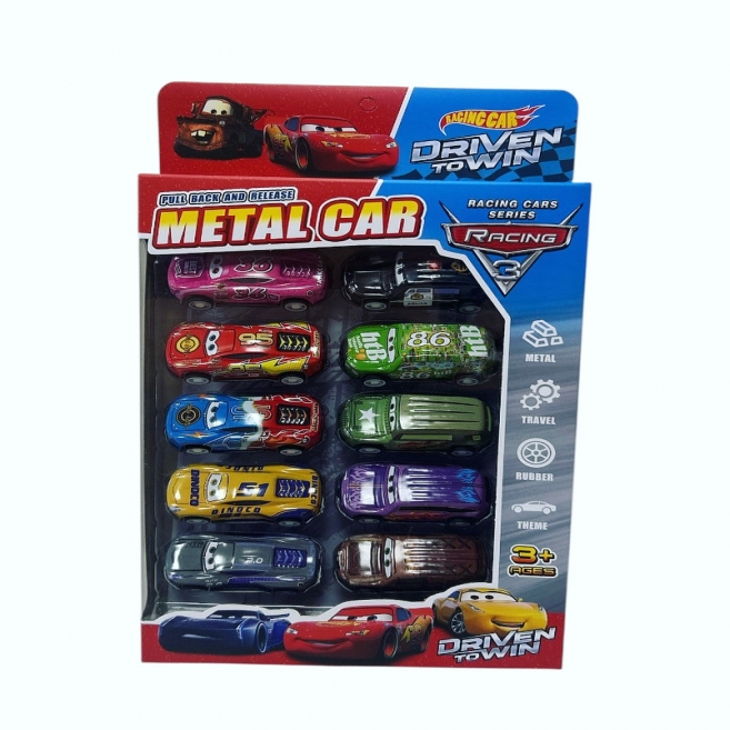 10 lu metal cars çekbırak arabalar hcn 301