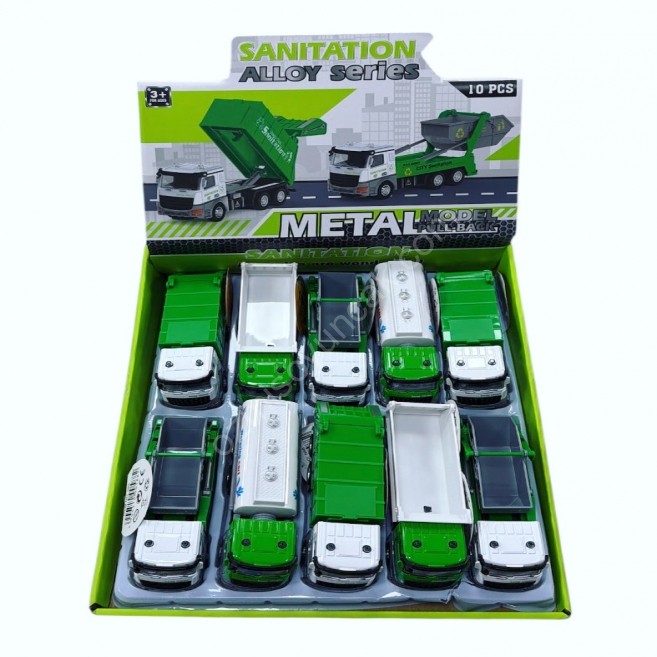 Çekbırak metal çöp kamyonları emg 588/ adet fiyatı 135₺