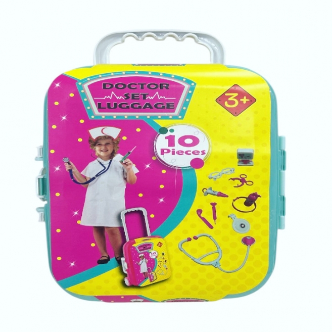 Valiz çekçek doktor seti kız brn 2521