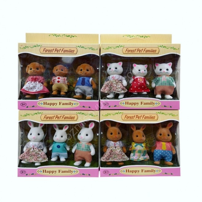 3 lü hayvan aile setleri cn 200-1