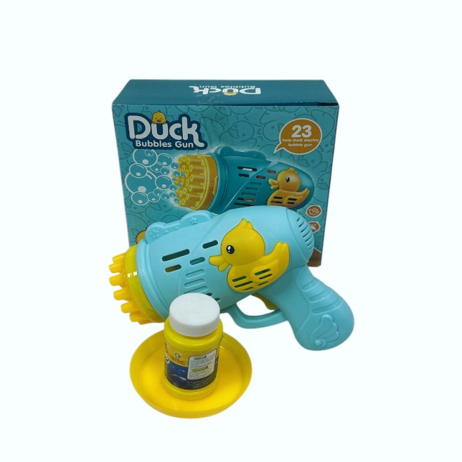 Pilli ördek köpük tabanca mavi  kym 6051