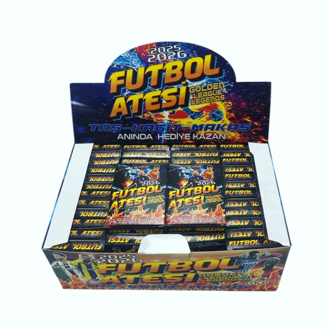 Futbol ateşi Gold / adet fiyatı 2.91₺