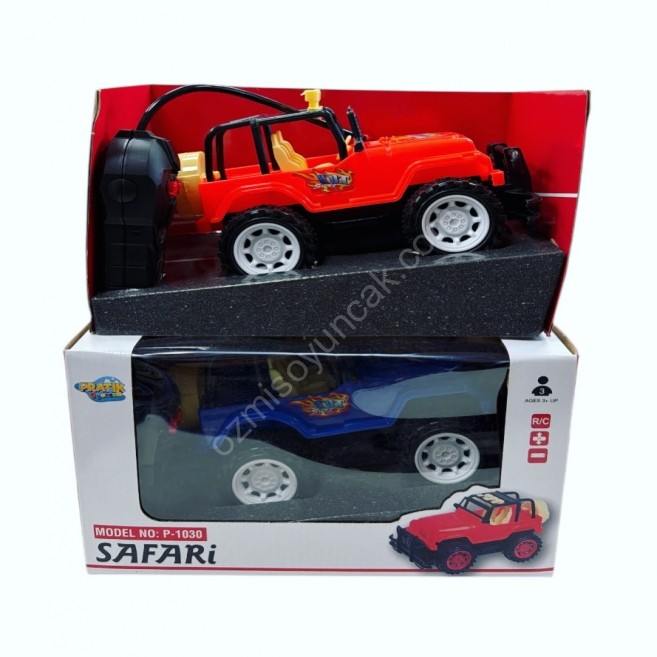 Kumandalı ileri geri safari jip prtk 1030