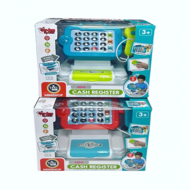 Pilli yazar kasa hesap makineli vrd 66105