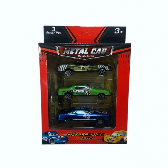 3 lü metal araba brn 2473