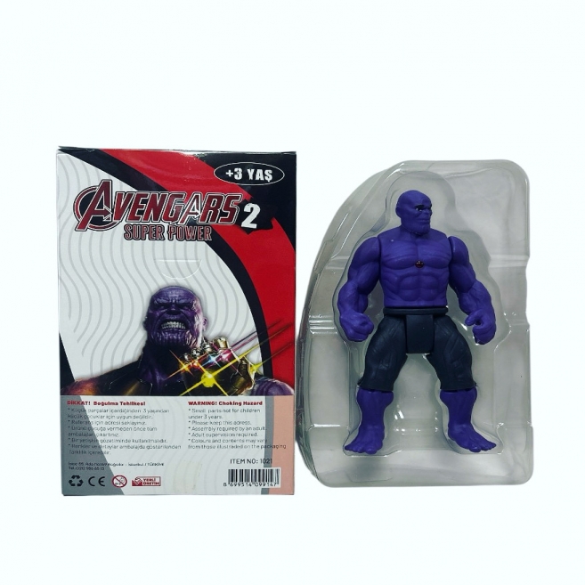 Kutulu ışıklı mor adam şfk 1021