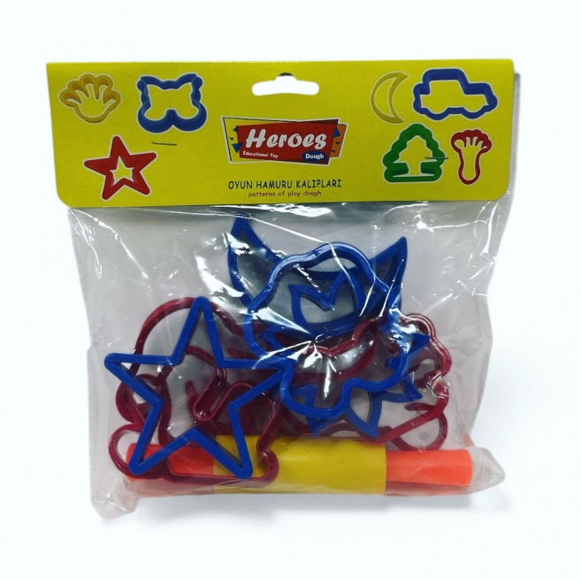 Oyun hamuru kalıpları ern 015