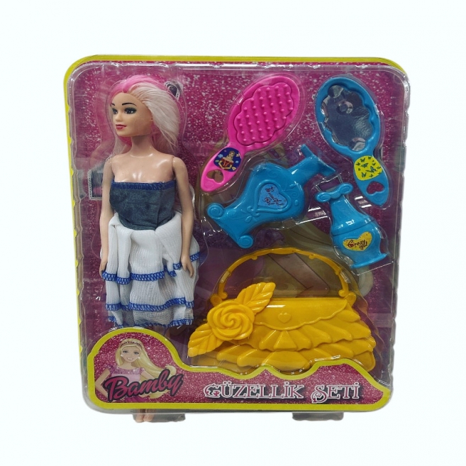 Çantalı bebek güzellik seti kmby 201