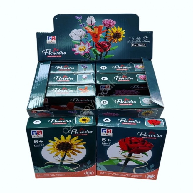 Flowers lego çiçekler eng 123-738/ adet fiyatı 135₺