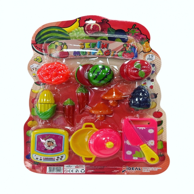 Büyük kartele meyve kesme seti ide 2031