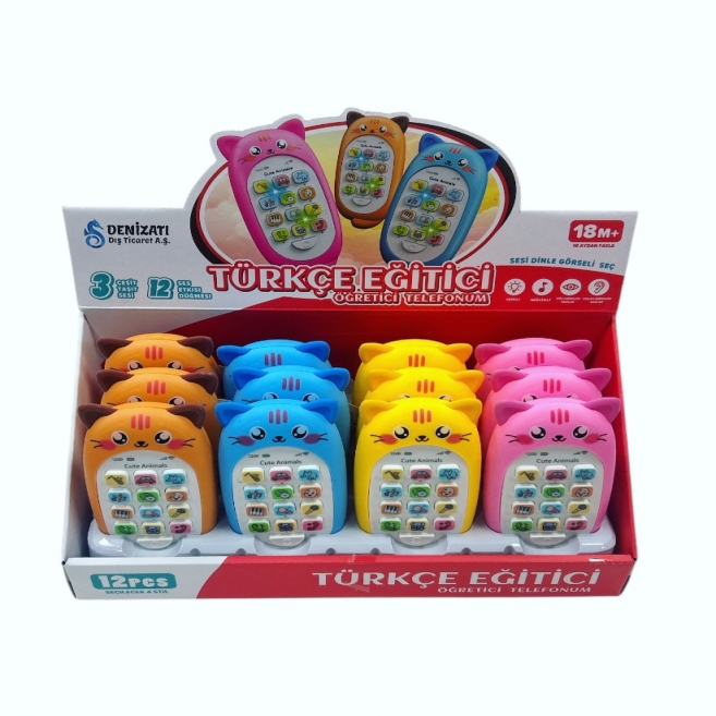 Kedili Türkçe telefon cn 312-4/ adet fiyatı 130₺