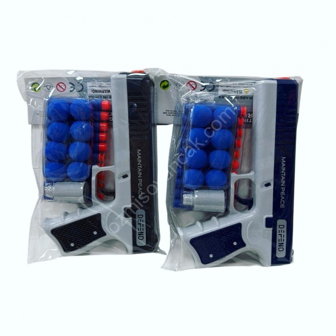 Sünger top ve nerf attack silah hcn 2502-3
