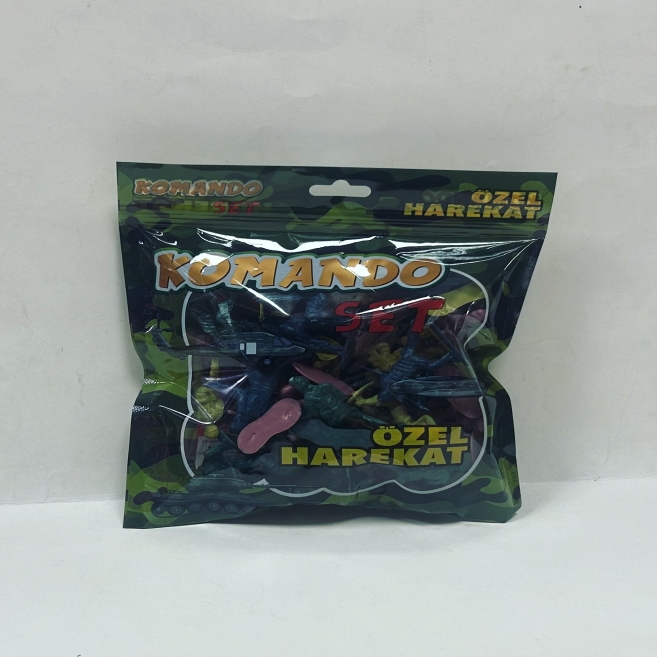 Komando asker seti poşette snr 300