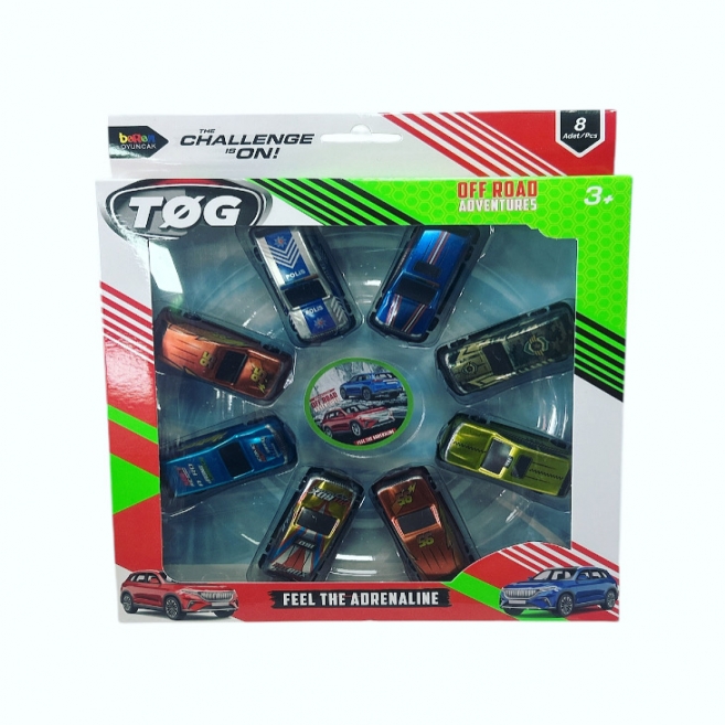 8 li metal TQG araba brn 2426