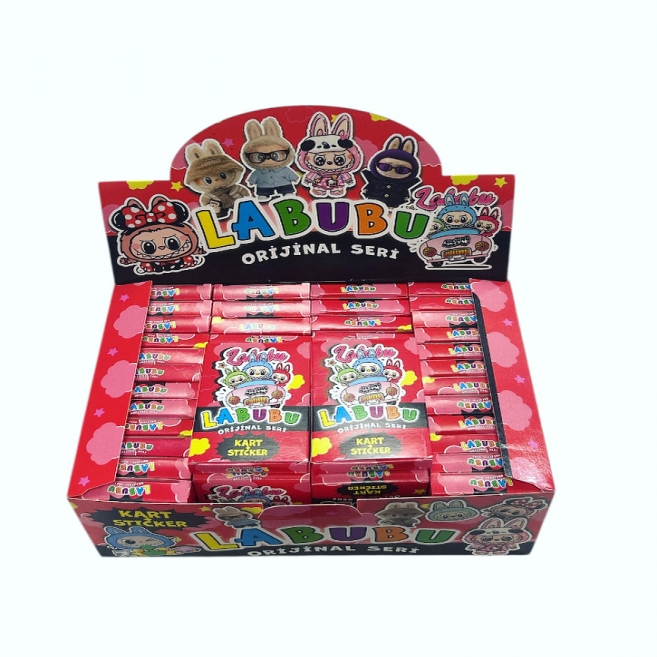 Labubu anahtarlık ve sticker/ adet fiyatı 2.91₺