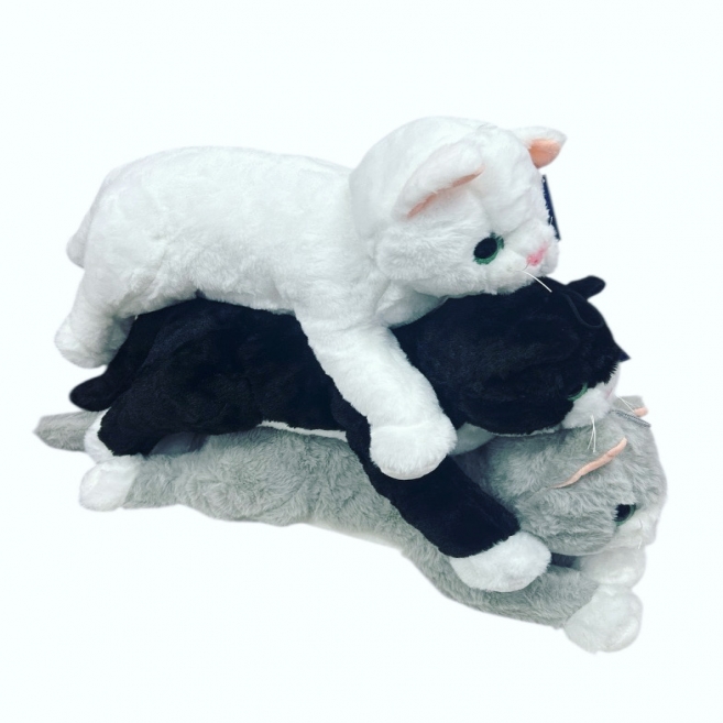 35 cm sesli yatan kedi hlly 62932