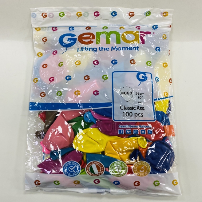 Karışık renkli balon g90