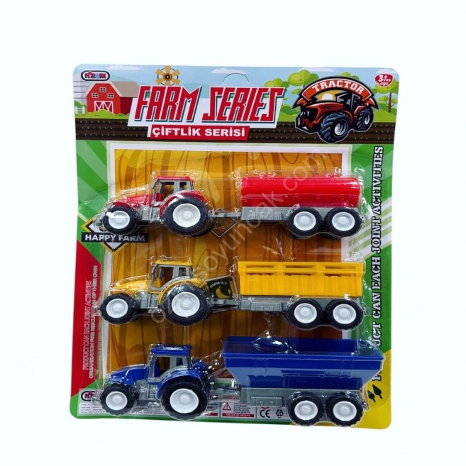 3 lü kasalı traktör nzm 174