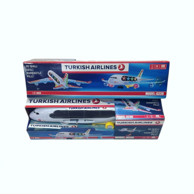 Pilli çarpdön ışıklı uçak cnl A330