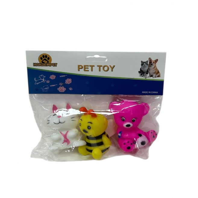 3 lü vinil hayvanlar 3243