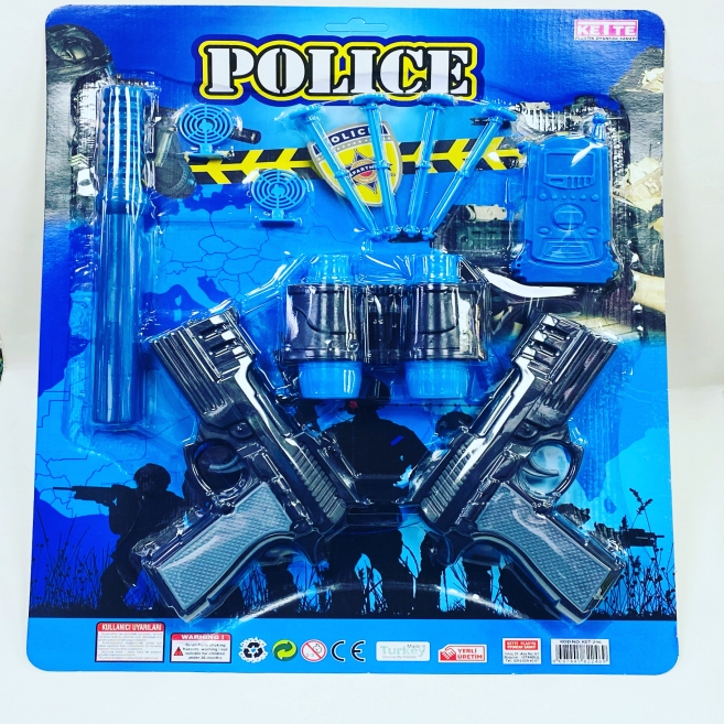 Büyük dürbünlü 2 li tabanca seti ket 246