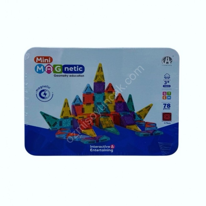 78 parça mini magnetic blok oyd 1479-1
