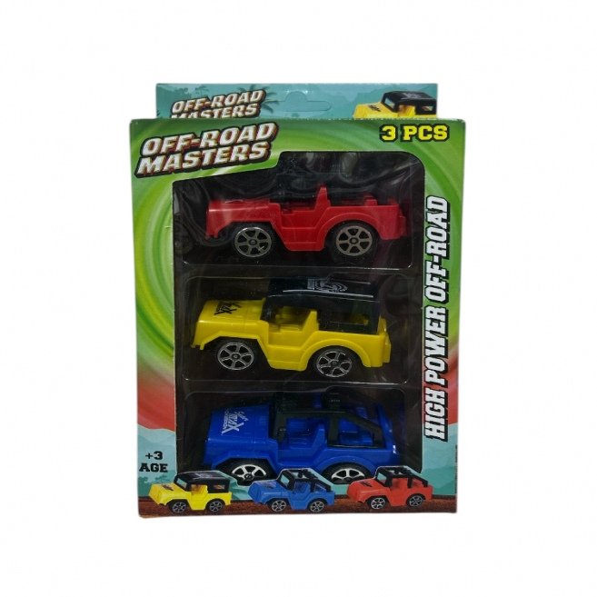 3 lü off road araba set cnl 1113-3