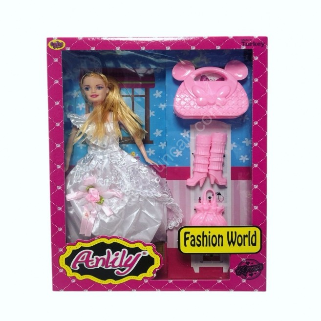 Anlily aksesuarlı gelin bebek oyd 2276