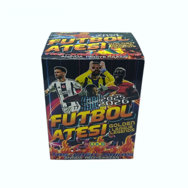Futbol ateşi 200 adet 
